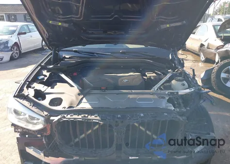 2021 BMW X3 xDrive30I из США, поврежденный, VIN 5UXTY5C01M9E76680